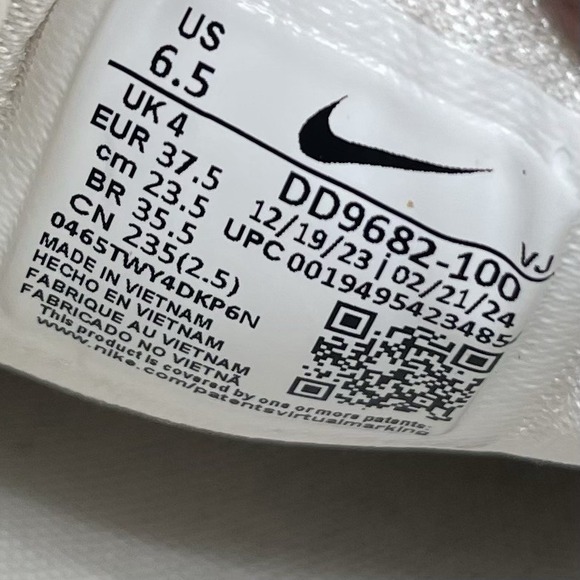 Nike Sneakers Womens 6.5 TC 7900 DD9682-100‎ Ivory Running Athletic Gym Shoes - Picture 8 of 10